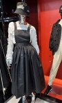 画像5: サロペットスカート　ブラック【double standard clothing】 (5)